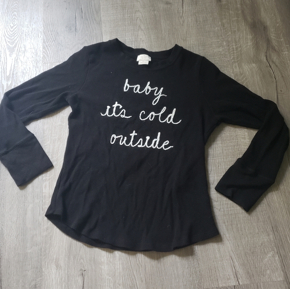 Kate spade warming long sleeve shirt
